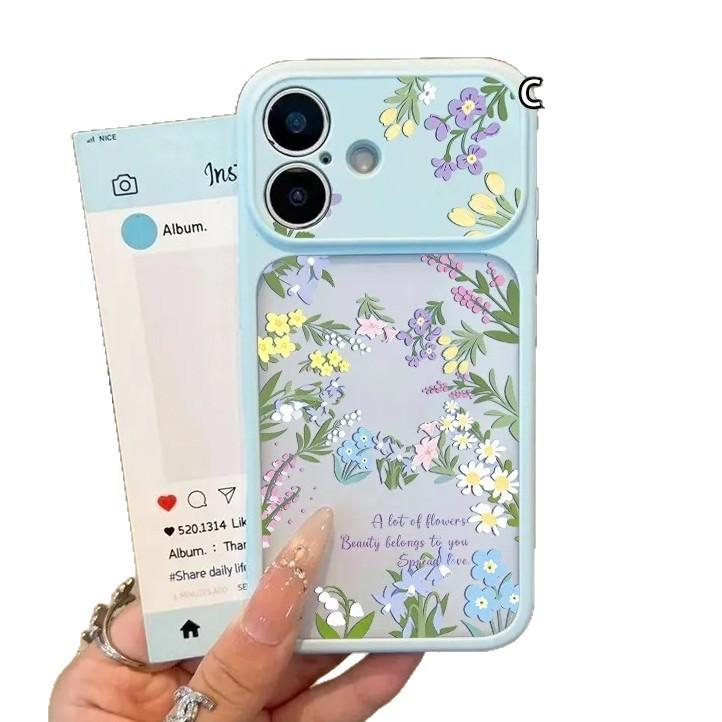 INS Colorful Flower Cluster Is Suitable for Apple iPhone 11/11 Pro Cases, 11 Feels Like a Skin-like Acrylic 11, and 11/11 Is Drop-proof