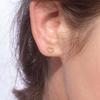 BEFORE MOONRISE [14K] Tiny Heart Earrings GE7