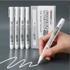 Waterproof White Marker Pen Non Erasable Art Painting Marker Pen 1mm Paint Pen
