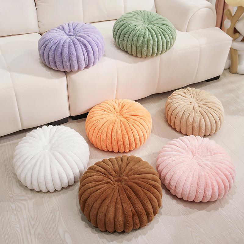 Nordic Style Pumpkin Seat Cushion Home Sofa Pillow Cushion Lazy Seat Pier Girls Bedroom Tatami Futon Seat Cushion