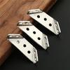 Corner Brackets Stainless Steel 3-Sided Furniture Corner Brace with Screw Multi-Functional Reinforcement Bracket for Tables Shelves Cabinet