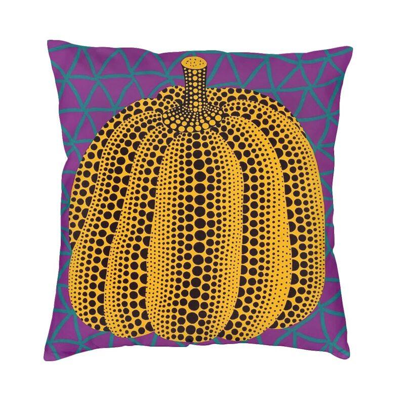 Gelbe Yayoi Kusama Kürbis Kissenbezüge Minimalistisch Modern Weich Niedlich Kissenbezüge Dekoration Wohnzimmer