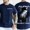 Rapper Alpha Djadja  Dinaz Album 2026 Graphic TShirts Mens Hip Hop Gothic Short Sleeve T Shirt Pure Cotton Tshirt Streetwear