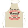 Kitchen Apron - Planetee - Superwoman - French Printing - Resistant Cotton