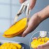 1Pc Mango Peeler Mango Splitter Fruit Peeler Slicer Cutter Mango Cutting Fruit Peeling Tool Coring Diced Kitchen Supplies