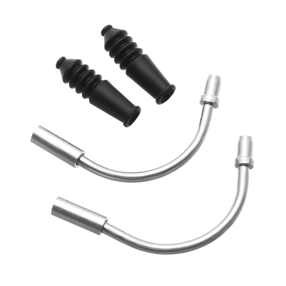 High Quality Hose Brake Bicycle Parts V Brake Noodles Cable Guide Bend Tube Pipe Sleeves Protector
