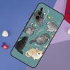 Schattige Cartoon Chinchilla Hoesje Voor Samsung Galaxy A14 A56 A36 A26 A16 A06 A54 A34 A12 A32 A52 A13 A33 A53 A15 A35 A55