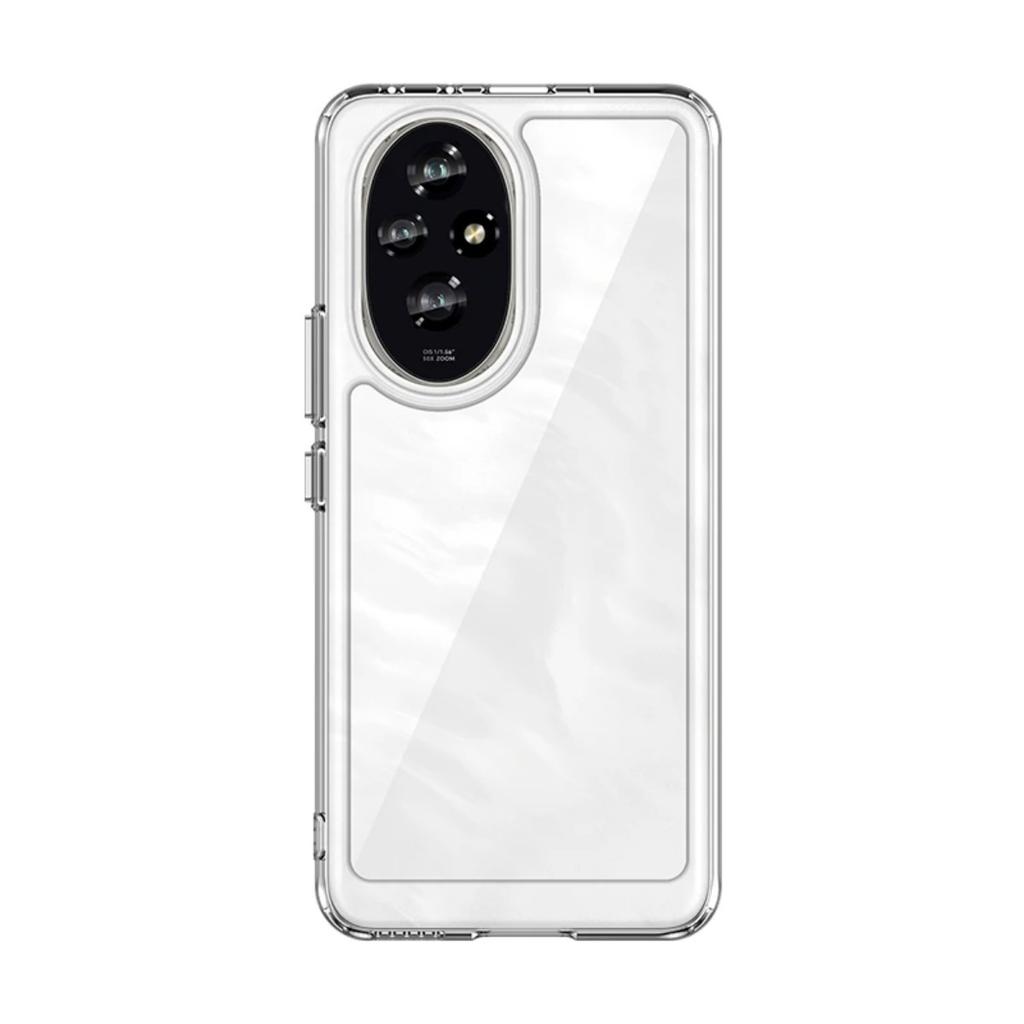 Transparent Phone Case For Honor 200 Case Bumper Silicone Colorful Back Cover For Honor 200 5G Case For Honor 200 Pro 200 Lite