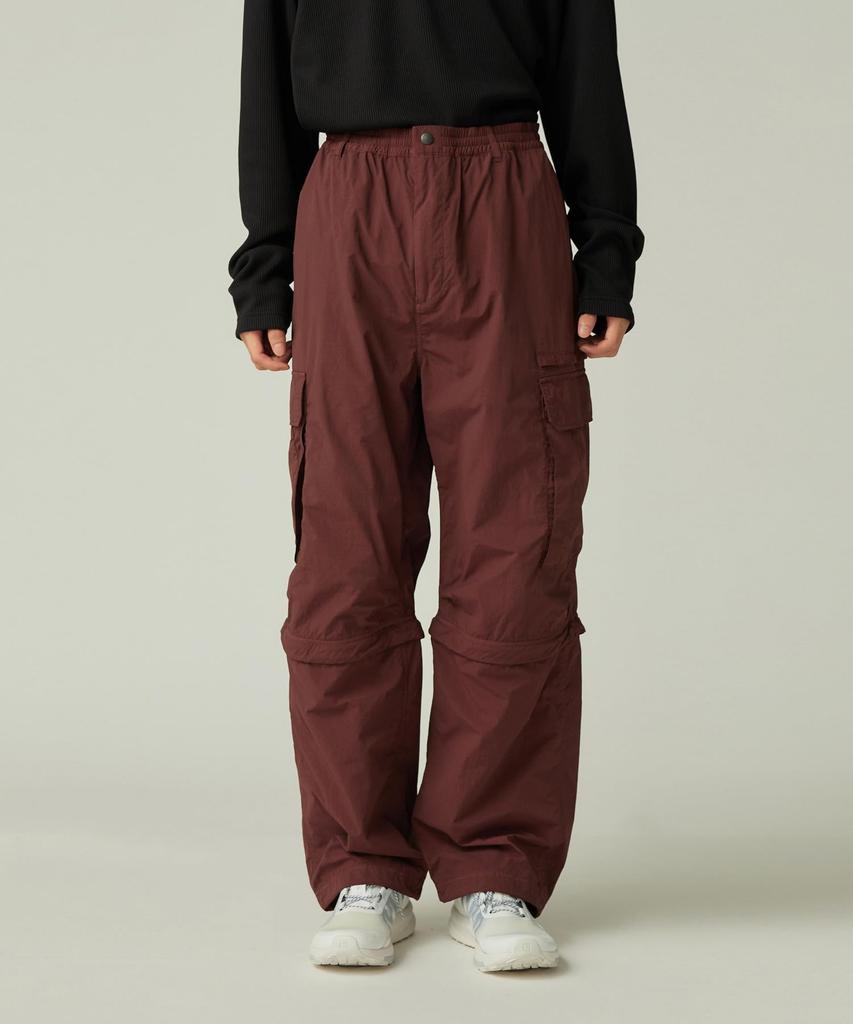 Garment Dyed Convertible Pants Pants Long Pants BROWN S [Snow Peak] PA-25AU002 Men's Women's