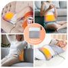 Winter Electric Foot Heating Carpet Pad USB Charging Soft Plush Foot Warmer Heater Improve Sleeping Household Foot Warming Mat