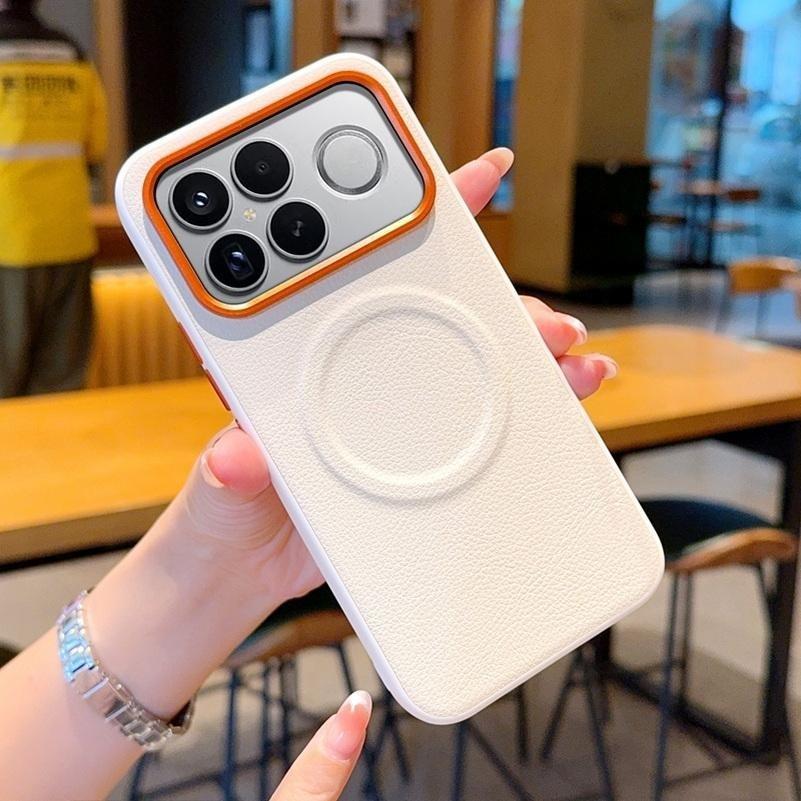 Business Matter Shockproof PU Leather Texture Phone Case for Xiaomi POCO F9 Ultra F9 Pro F8 Anti Fingerprint Slim Raised Camera Protection Cover
