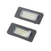 Για BMW 1 3 5 x Series E82 E88 E90 E91 E92 E93 E39 E60 E61 X5 E70 X6 E71 Canbus Error Free White LED φώτα πινακίδας αυτοκινήτου