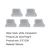 Yousheng 5Pcs Anti-dust Mini Silicone Micro-USB Phone Charger Dust Plug