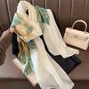 2023 New Silk Scarf, Long New Silk Scarf, Vacation Fashion Sunscreen Scarf