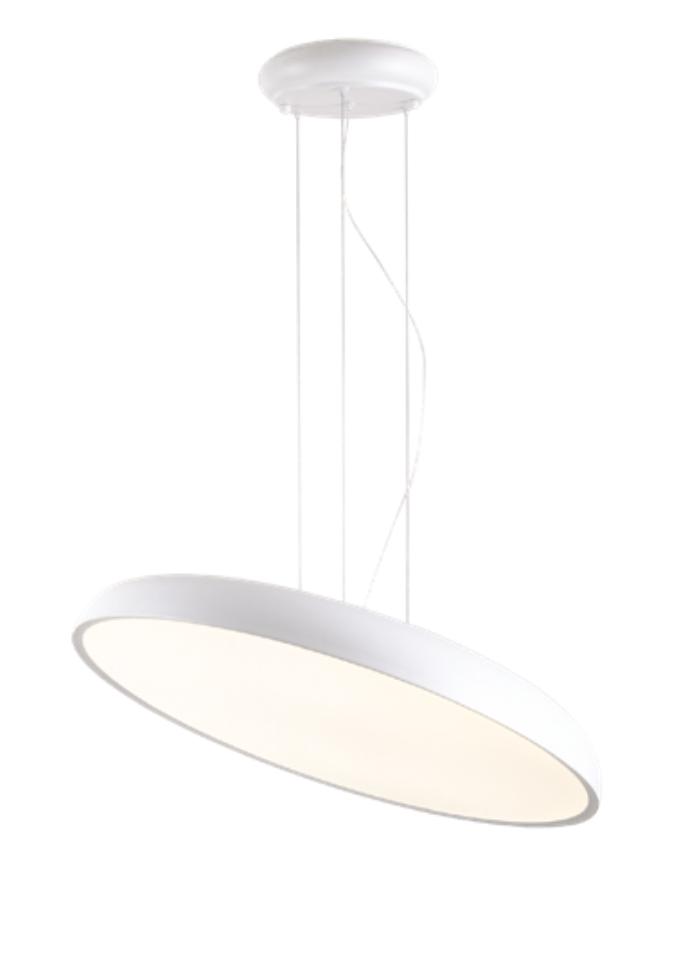 Lamina - LED Hanging Lamp 44cm 30W LED White