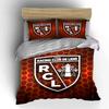 Racing Club De Lens Bedding Set Bedding Duvet Cover Set Duvet Cover Pillowcases (1 * Duvet Cover 2 * Pillowcases, Without Duvet Insert)