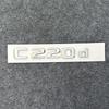 3D ABS Letters E220d GLC220d C220d C250d GLE350d 4Matic Emblem for Mercedes Benz W205 Car Trunk  Sticker