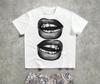 Limited-time Offer On Maniti EMRG Men's Lip Print Short-sleeved T-shirt with Round Neck Print for Summer 2025