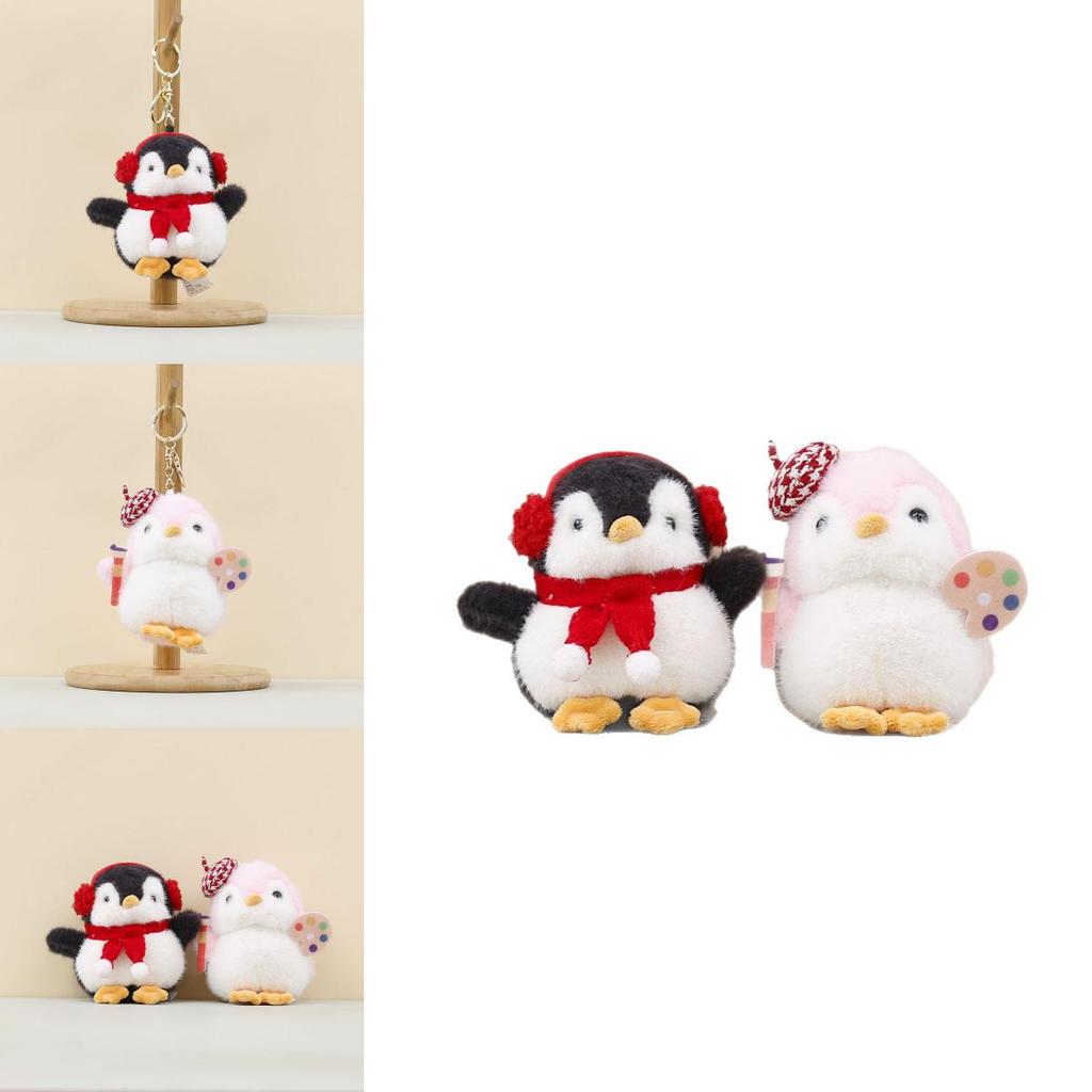 Penguin Plush Keychain With Pp Cotton Filling For Kids And Teens