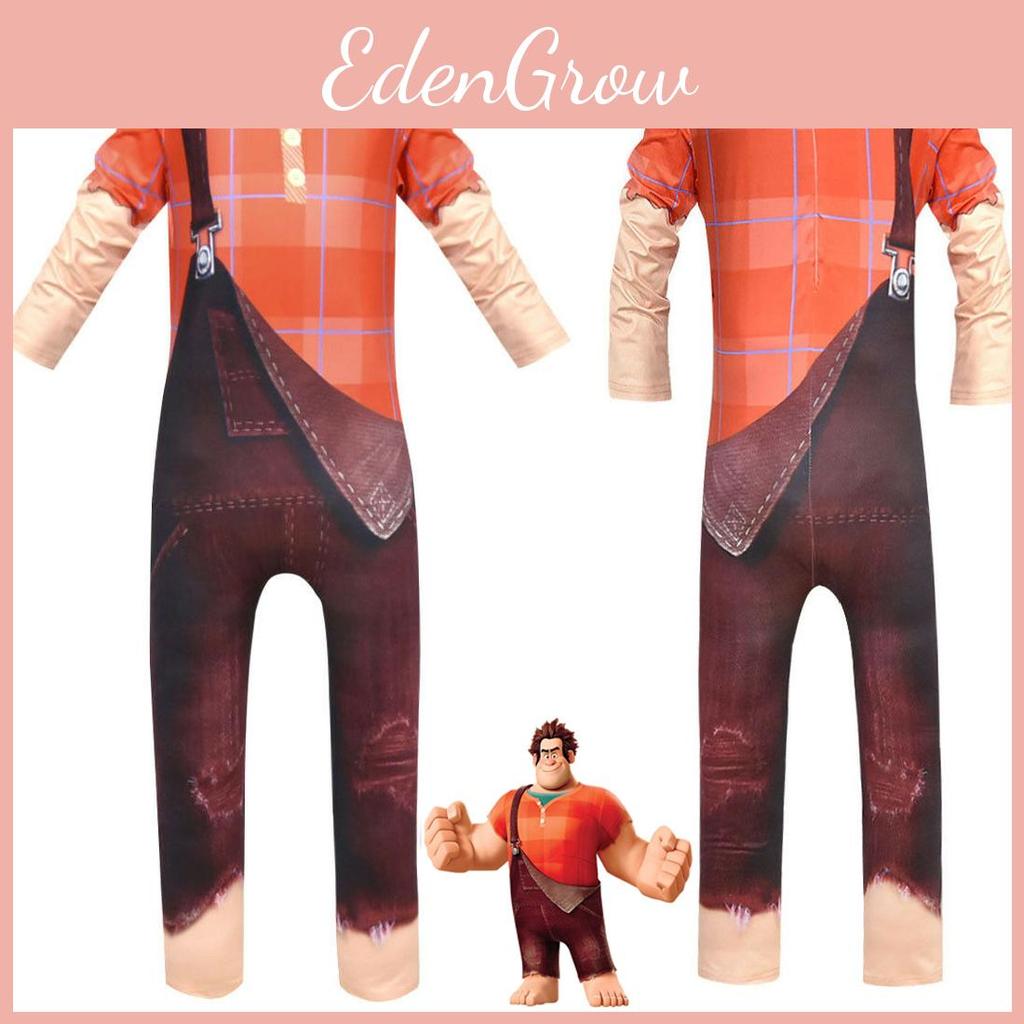 Wreck-it Ralph 2 Cosplay Kostüm Overall Für Kinder Ideal Für Halloween Und Weihnachten Spaß