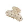 Bofeiya Diamond-Studded Acrylic Flower Hair Clip - Elegant, Luxurious, Simple Hair Accessory