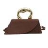 Französischer Stil, Leichter Luxus, Großes Fassungsvermögen, Neues Minimalistisches Design, Lässige Metall-Handtaschen, Schultertaschen, Crossbody-Taschen für Damen