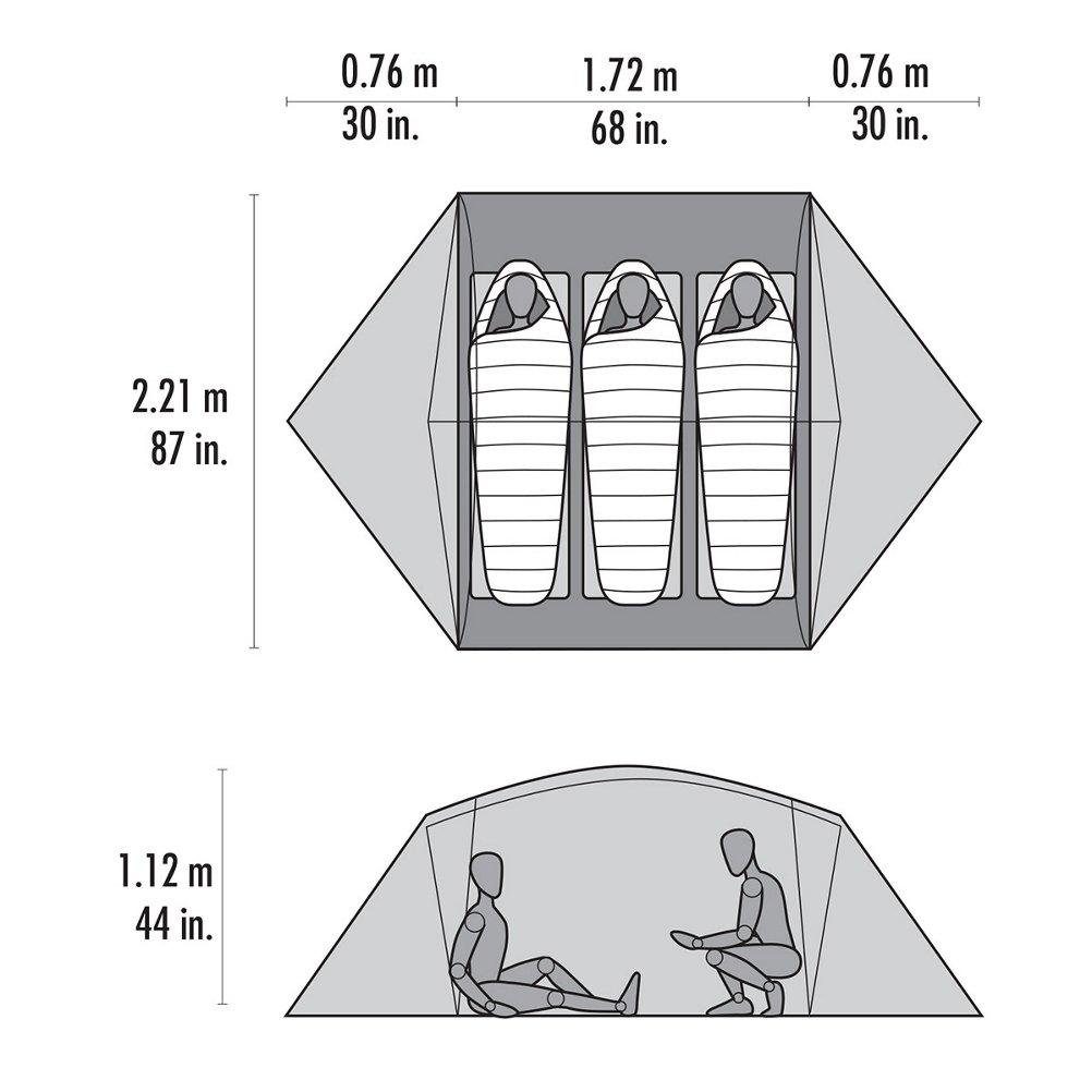 MSR Mutha Hubba NX Tent 3-Person [Used]