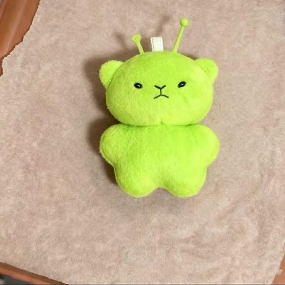 Mini Alien Cat Plush Pendant Key Chains