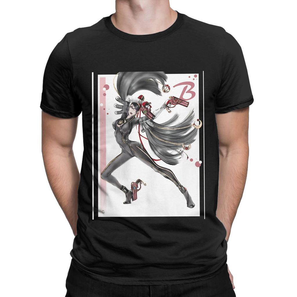 Bayonetta Tolles Lustiges 100% Baumwolle T-Shirt Bayonetta Spiel T-Shirts Oberteile Für Unisex