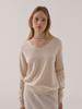 EL Rosé V-Neck Wool Knit