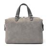 VITAFELICE Suede Square Boston Bag for Men and Women (inb-10207p) (Gray)
