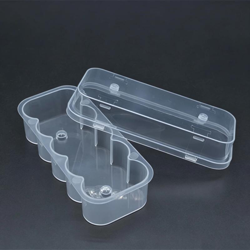 3/5/7/10Ml Medicine Bottle Storage Box Plastic Transparent Plastic Vial Organizer Storage Case Cape Dispensing Boxes