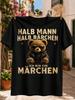 Cool Teddy Bear In Aviator Leather Biker Styling And Distressed Gerunisex Marchen Joke Text Unisex All Unisex All Tshirt