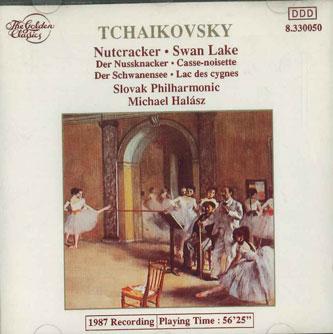 CD SLOVAK PHILHARMONIC, MICHAEL HALASZ - Tchaikovsky Nutcracker Swan Lake 8330050 GOLDEN CLASSICS Germany Classical Used