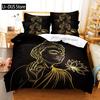 Boeddha Dekbedovertrek Boeddhistische Decoratie Exotisch Etnisch Slaapkamer Gelovige Vakantie Decoratief Dekbedovertrek Beddengoed Sets Voor Vrouwen Mannen Cadeaus