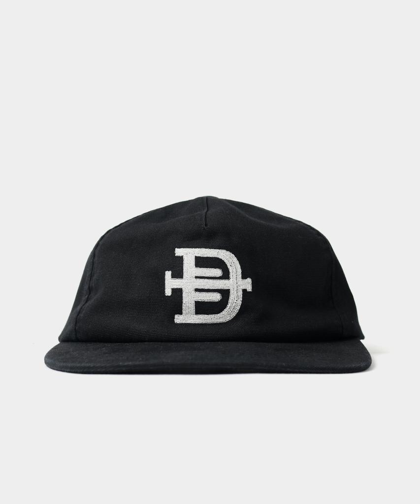 Casquette de baseball délavée Vtg INDUST_Noir