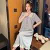 Women's Plus-Size Summer Nightdress: Cute Sweet Princess Style, Medium/Long Loose Fit