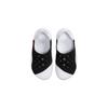 Nike Sandale Aqua Swoosh PS Noir Hyper Orange Chaussures pour Enfants Vert-Strike Blanc FN0876-001