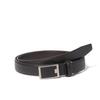30mm Wide Embossed Leather Buckle Belt Embossed Leather Made In Japan for Business and Commuting (Long Size) Men's High-Quality