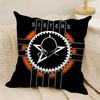 Gothic Rock The Sisters of Mercy Pillow Case Natural Linen DoubleSided Printing Sofa Home Decor Cushion Cover