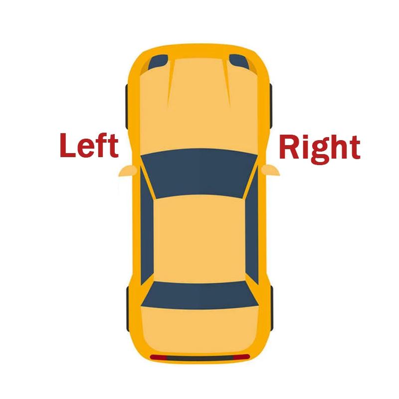 Triangle Exterior Cover Rear View Mirror Trim Left Right 6R0853274A 6R0853273A For VW Polo Vento 2011 2012 2013 2014 2015-2018
