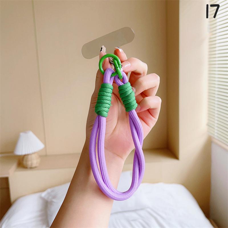 Handschlaufe für Handy-Charme, Luxus-Handy-Zubehör mit aufgesetzten Schlüsselbändern, exquisites Armband, Telefonschmuck, Seil, Schlüsselanhänger