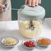 500/900ML Manuelle Fleischwolf Knoblauch Chopper Rotary Knoblauch Presse Gemüse Zwiebel Schneiden Maschine Küche Kochen Zubehör