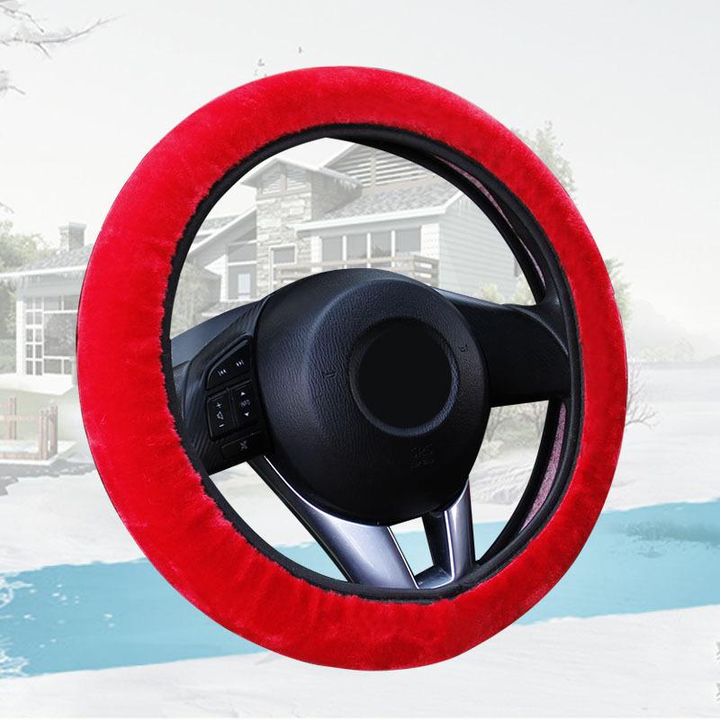 Coprivolante Caldo Invernale Morbido Peluche Coprivolante Flessibile Antiscivolo Avvolgente Completamente Protezione Volante Per 37-38cm