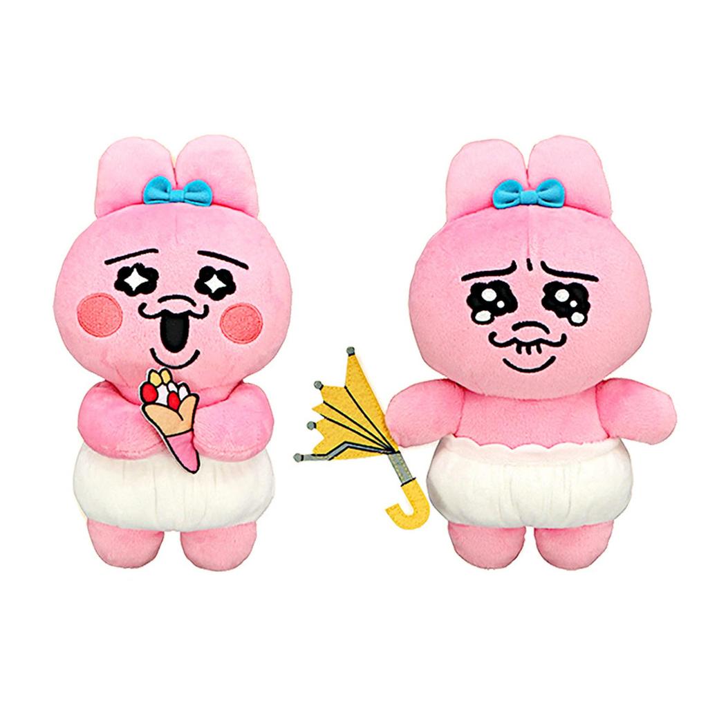 OpanchuUsagi Shaking Plush Toy, 2 Types (Full Set)