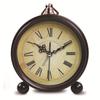 Retro 5.5-inch European Silent Metal Alarm Clock - Elegant Desk/Table Design