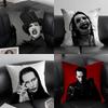 Pillow Case M-Marilyn M-Manson Home Dorm Chair Back Short Plush Double-Sided Printing Office Nap Time Cushion Cover