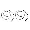 34526791223 2pcs Capteur de Vitesse de Roue ABS Avant pour BMW Série 1 2 3 4