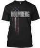Holmberg Family American Flag T-Shirt Made In the USA Size S To 5XL