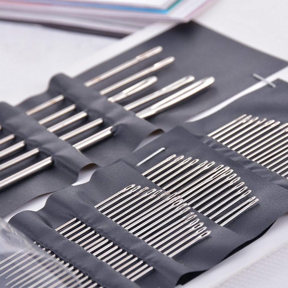 55pcs/lot Sewing Needles Set 15cm Stainless Steel Sewing Needles for Leather Sewing Pins